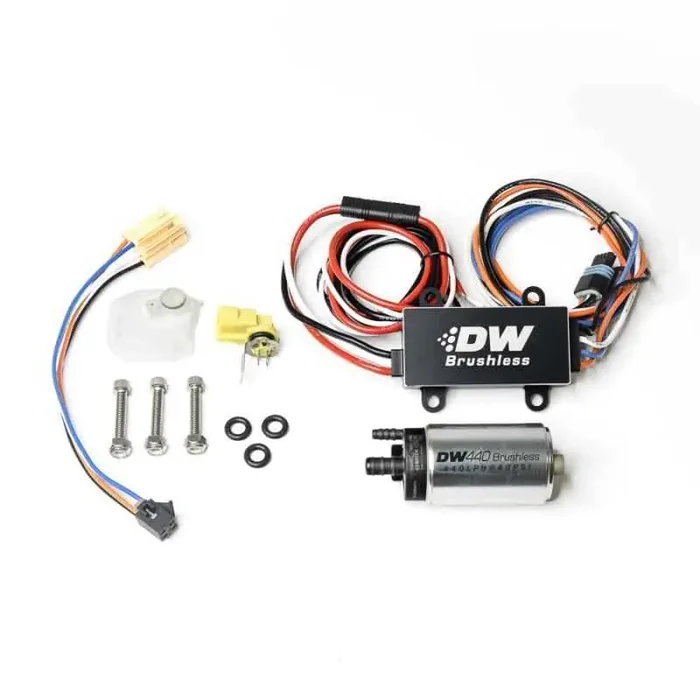 DeatschWerks 14-19 Ford Fiesta ST 440lph InTank Brushless Fuel Pump w/9-0912 Instl kit/C102 Contrllr