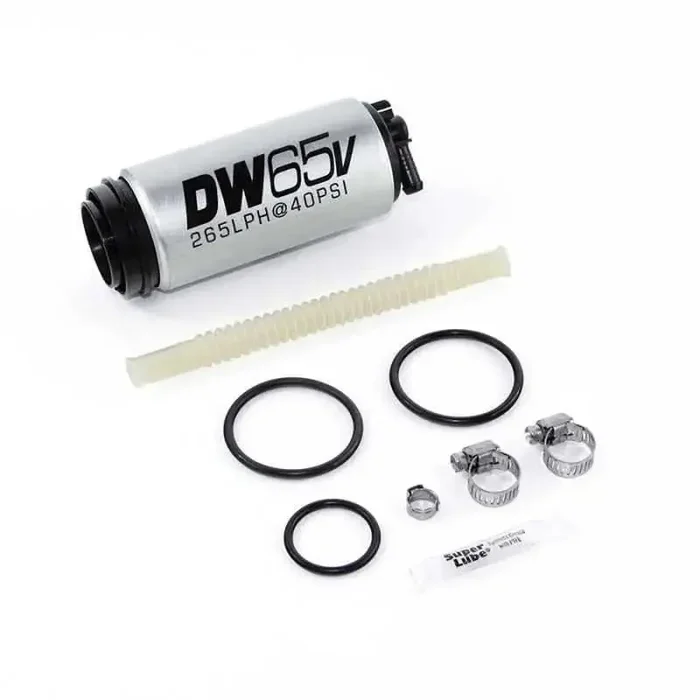 DeatschWerks DW65v Series 265 LPH Compact In-Tank Fuel Pump w/ VW/Audi 1.8T / 3.2 VR6 AWD Set Up Kit