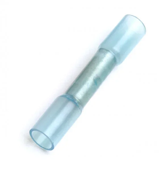 Deka 38342 Butt Connectors, 14-16 Gauge, Heat Shrink, 25 pack