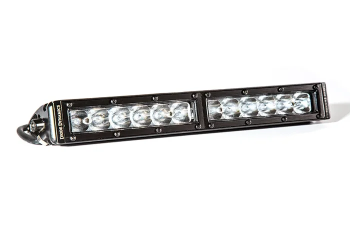 Diode Dynamics 12 Inch LED Light Bar Single Row Straight Clear Driving Each Stage Series-DD5015S