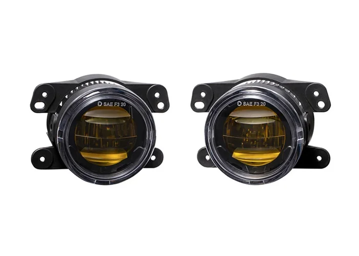 Diode Dynamics Elite Fog Lamps (Yellow): Gladiator w/ Plastic Bumper – DD5131P
