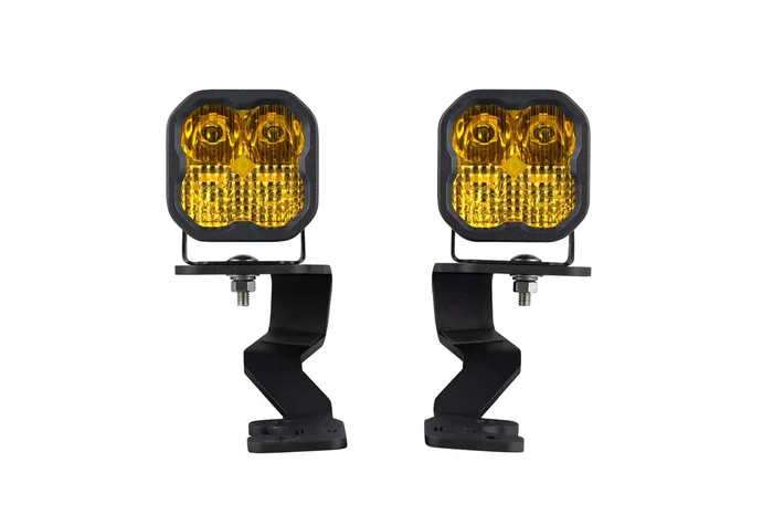 Diode Dynamics Stage Series Ditch Light Kit for 22+ Toyota Tundra, SS3 Pro Yellow Combo – DD7396