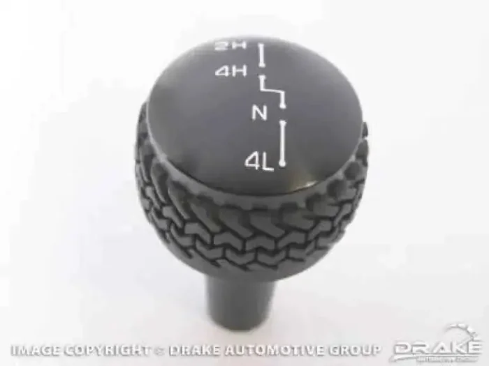 DV8 Offroad 2007-2018 Jeep JK 4WD Shift Knob Black Finish