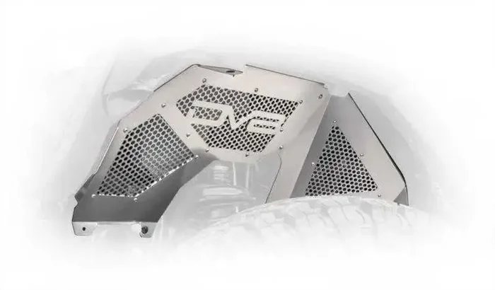 DV8 Offroad 2018+ Jeep Wrangler JL Front Inner Fenders – Black