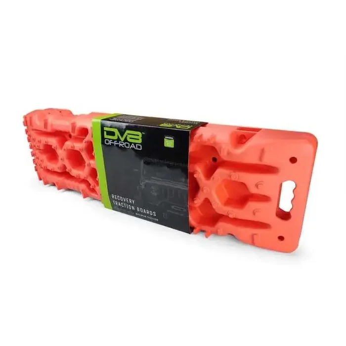 DV8 Offroad Recovery Traction Boards w/ Carry Bag – Red