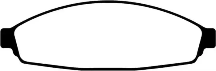 EBC 03+ Ford Crown Victoria 4.6 Greenstuff Front Brake Pads