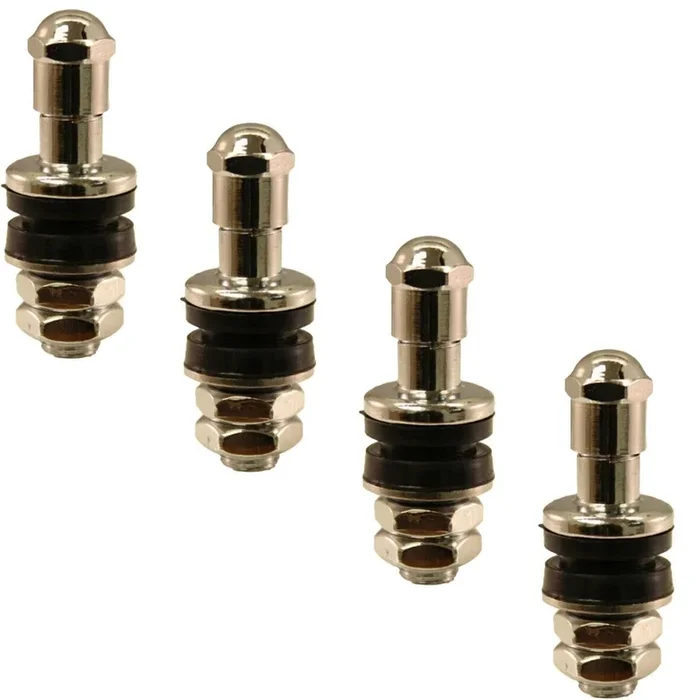 Einky TV6010 Chrome Valve Stem 3/4″ High Performance Pack of 4