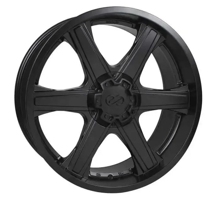 Enkei BHAWK 22×9.5 6×139.7 30mm Offset 78mm Bore Black Wheel