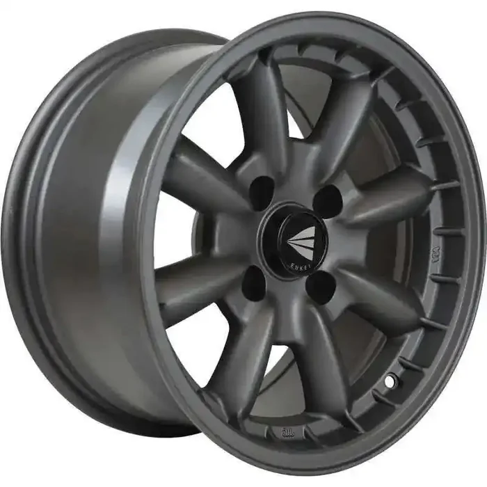 Enkei Compe 15×8 25mm Offset 4×100 Bolt Pattern 72.6mm Bore Gunmetal Wheel