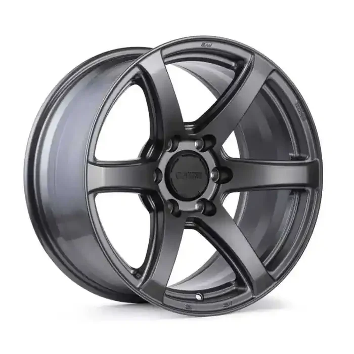 Enkei Cyclone 17×9 6×139.7 0mm Offset 106.1 Bore – Matte Gunmetal Wheel