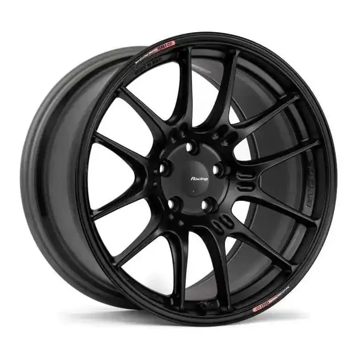 Enkei GTC02 18×9 5×112 25mm Offset 66.5mm Bore Matte Black Wheel