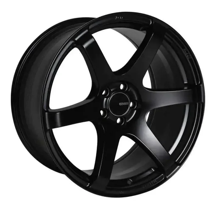 Enkei T6S 17×8 45mm Offset 5×114.3 Bolt Pattern 72.6 Bore Matte Black Wheel