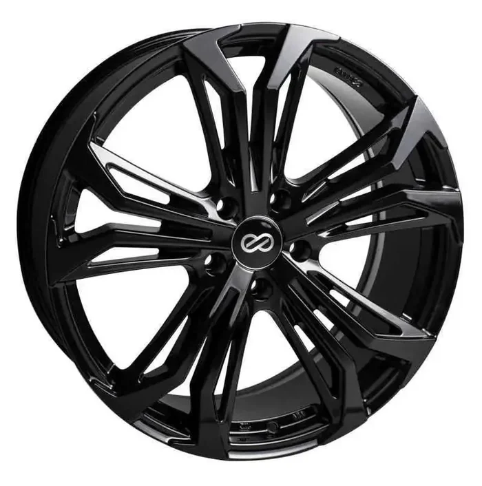 Enkei Vortex 5 Wheel 17×7.5 40mm Offset 5×114.3mm Bore – Black