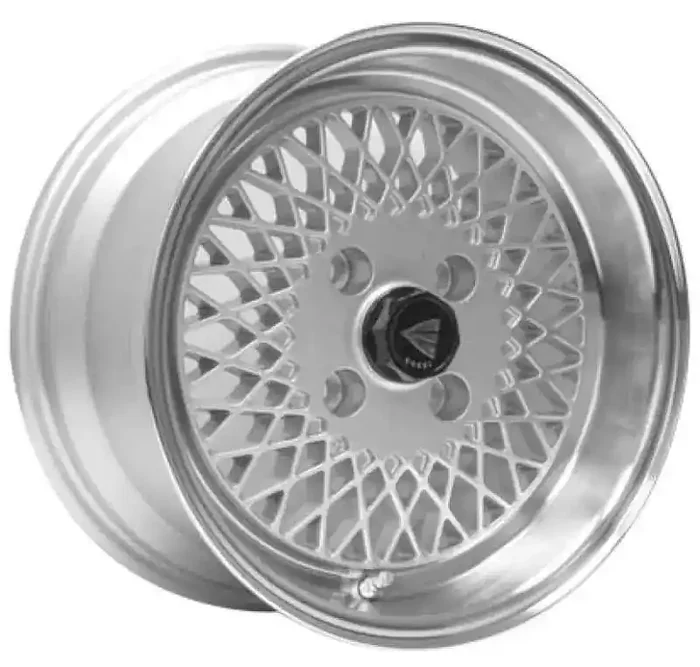 Enkei92 Classic Line 15×7 38mm Offset 4×100 Bolt Pattern Silver Wheel