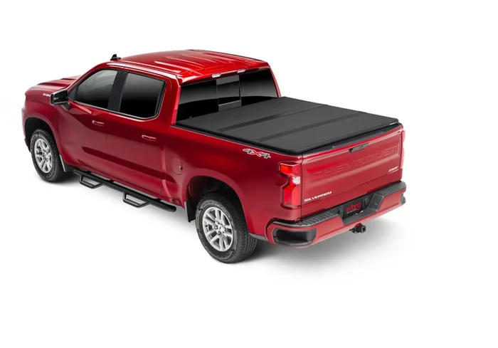 Extang Solid Fold 2.0 Tonneau Cover 2019 (New Body Style)-2021 Chevy/GMC Silverado/Sierra 1500 8ft. 2in. Bed without Factory Side Storage Boxes without CarbonPro Bed with or without MultiPro/MultiFlex Tailgate – 83458