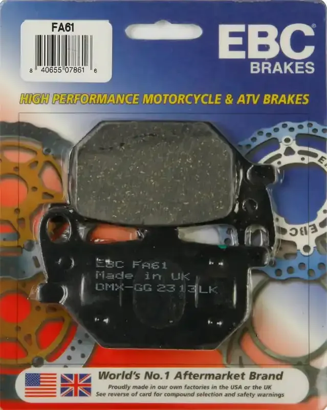 FA61 Brake Pads Fa61 Organic