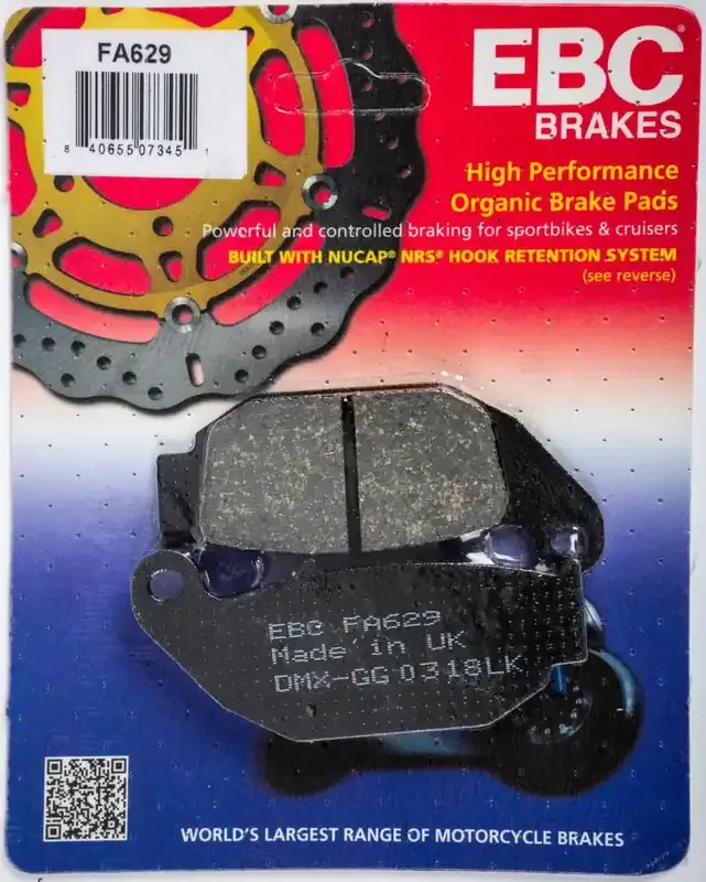 FA629 Brake Pads Fa629 Organic
