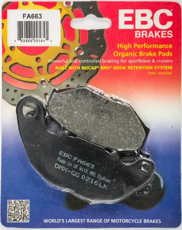 FA663 Brake Pads Fa663 Organic