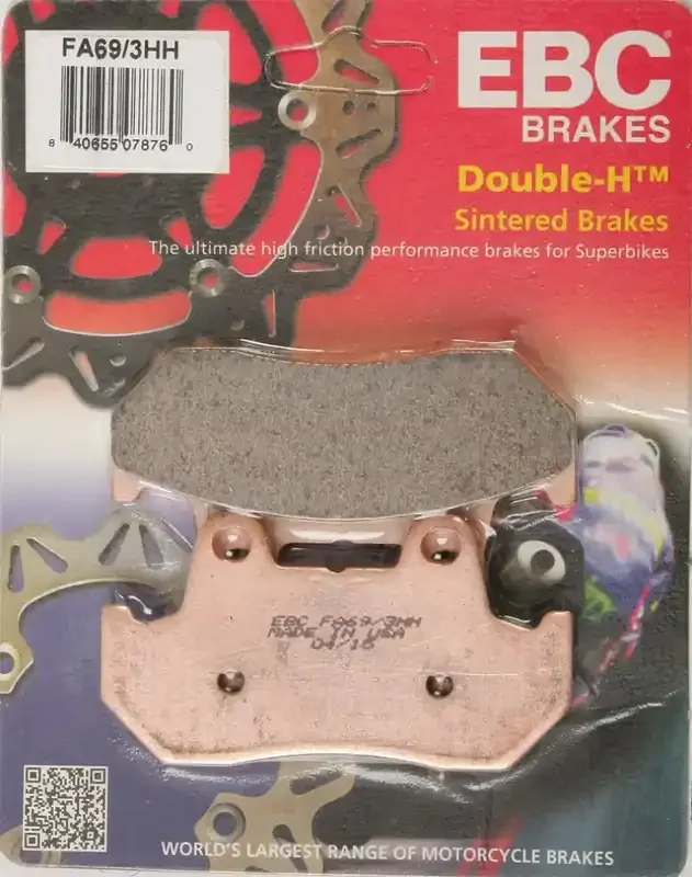 FA69/3HH Brake Pads Fa69/3hh Double H Sintered