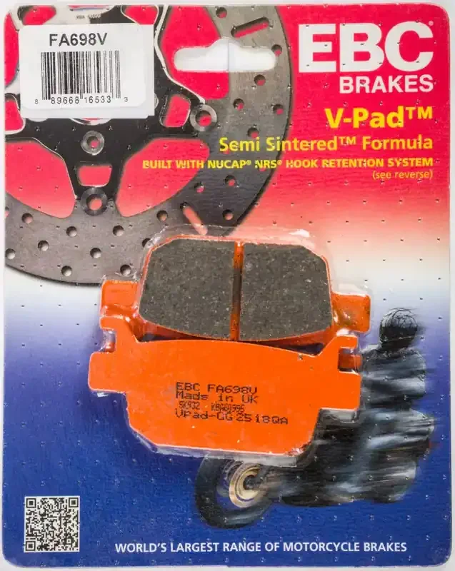 FA698V Brake Pads Fa698v Semi Sintered V Series
