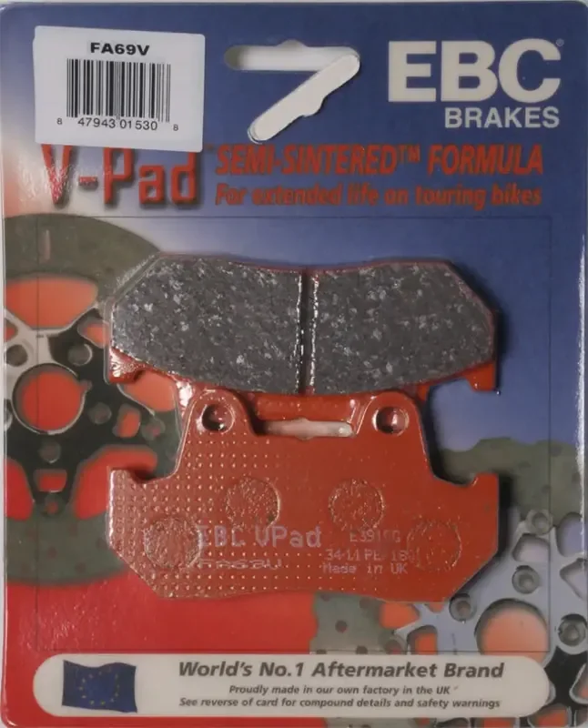 FA69V Brake Pads Fa69v Semi Sintered V Series