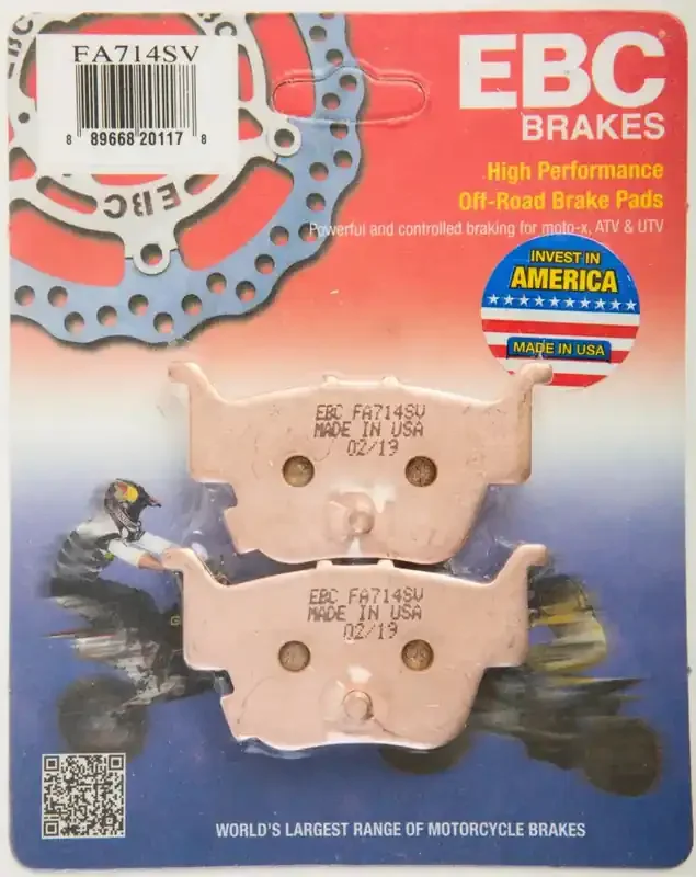 FA714SV Brake Pads Fa714sv Severe Duty Sv Series
