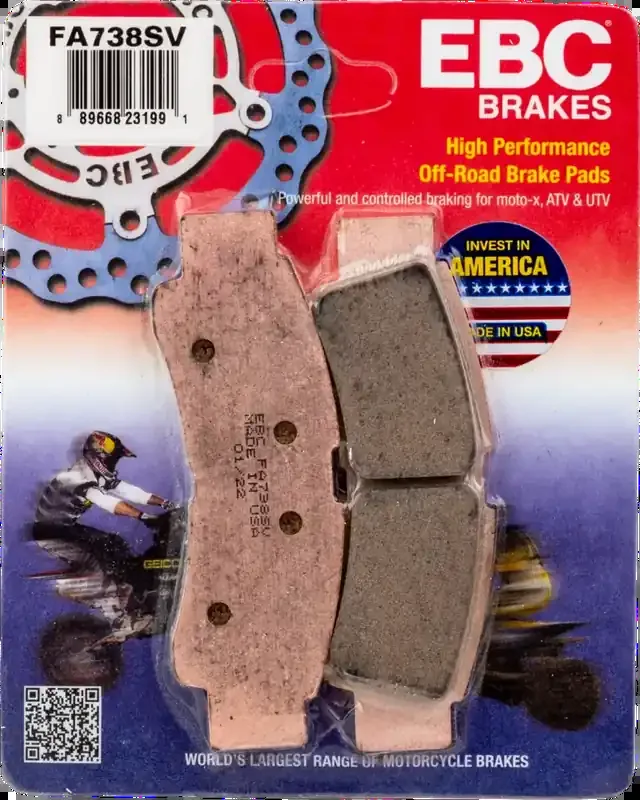 FA738SV Brake Pads Fa738sv Severe Duty Sv Series