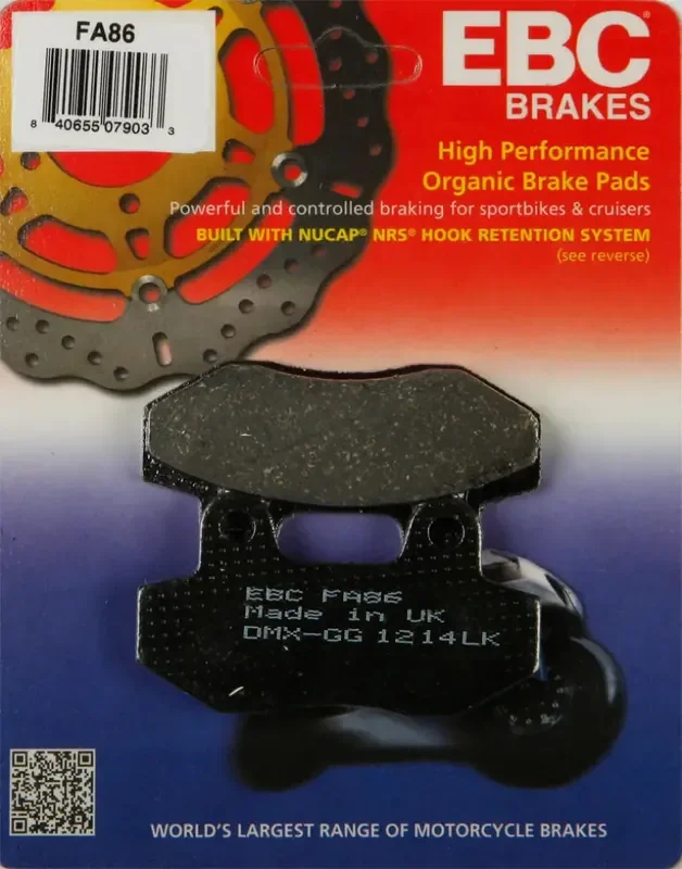 FA86 Brake Pads Fa86 Organic
