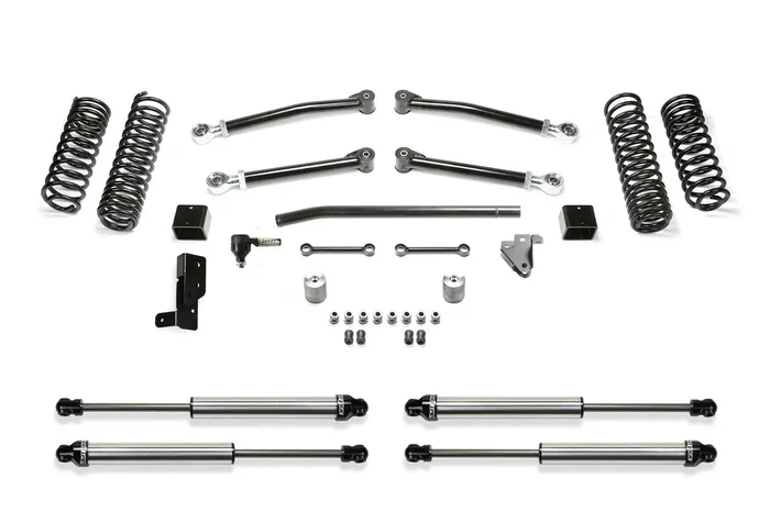 Fabtech Trail, 5 in. Lift w/ Dirt Logic Shocks For 18-22 Jeep JL 4WD 4-Door. – K4140DL