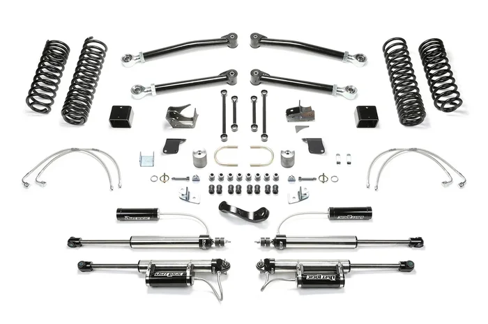 Fabtech Trail LT, 5 in. Lift w/ Dirt Logic Resi Shocks For 07-18 Jeep JK 4-Door. – K4071DL