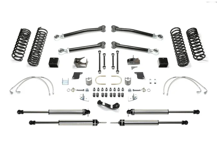 Fabtech Trail LT, 5 in. Lift w/ Dirt Logic Shocks For 07-18 Jeep JK 4-Door. – K4070DL