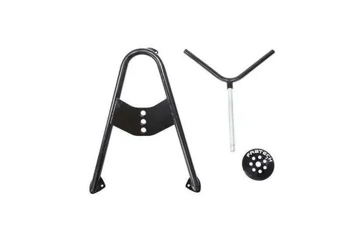 Fabtech Universal Spare Tire Angled Mount – Black