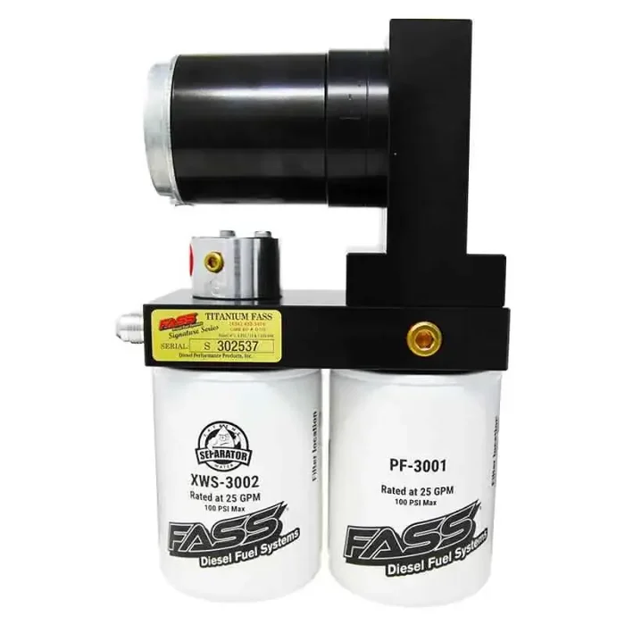 FASS 05-12 Dodge 2500/3500 Cummins 100gph Titanium Signature Series Fuel Air Separation System