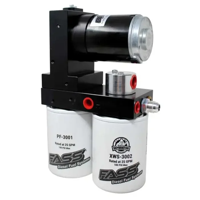 FASS Class 8 165gph/16-18psi Titanium Signature Series Fuel Air Separation System