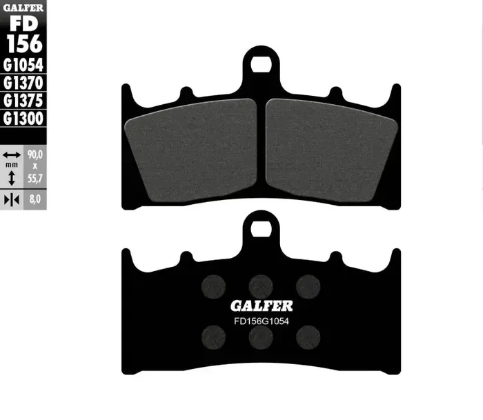 FD156G1054 Brake Pads Semi Metallic Fd156g1054