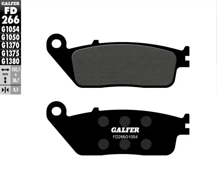 FD266G1054 Brake Pads Semi Metallic Fd266g1054