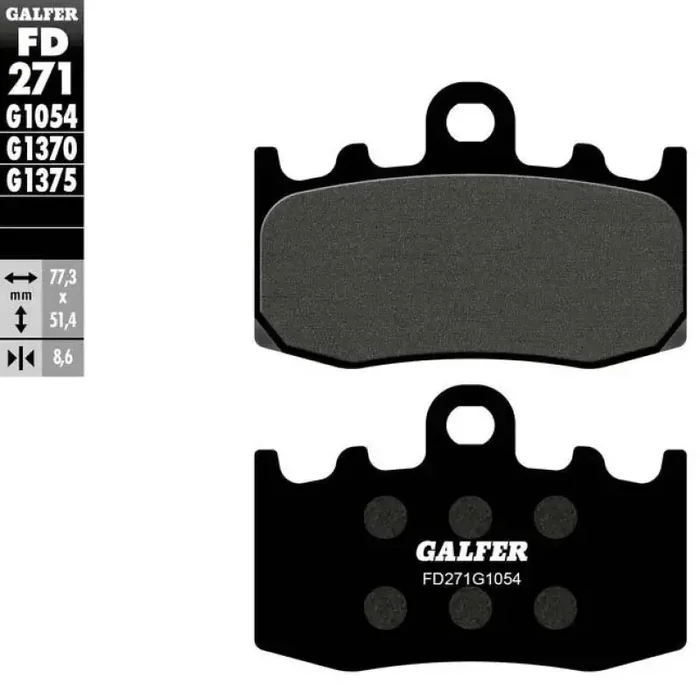 FD271G1054 Brake Pads Semi Metallic Fd271g1054