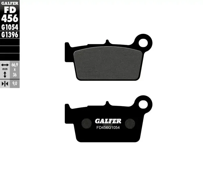 FD456G1054 Brake Pads Semi Metallic Fd456g1054