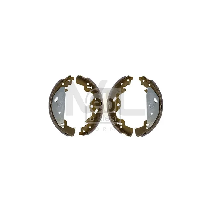 FEBI BILSTEIN 171056 Brake Shoe Set for LAND ROVER FREELANDER Rear Axle, Ø 254mm