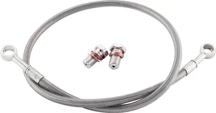 FK003D739-1 Brake Line Front Silver Honda