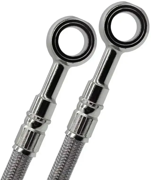 FK003D975-4 Brake Lines SS Front/Rear 4 Line Sil Yam