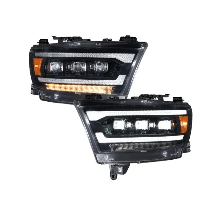 FORM Lighting 19-24 Ram 1500 Sequential LED Projector Headlights – FL0015