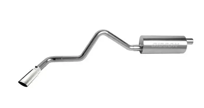 Gibson 87-93 Ford Bronco Custom 5.0L 3in Cat-Back Single Exhaust – Aluminized