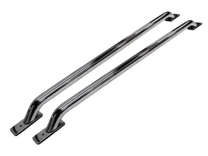 Go Rhino 09-09 Dodge Ram 1500/2500HD/3500HD Stake Pocket Bed Rails – Chrome