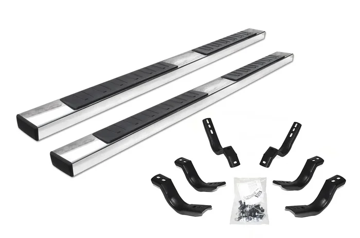 Go Rhino 6″ OE Xtreme II SideSteps w/Mounts – Text. Black – – GM 1500/2500 HD Crew Cab – 6862404987PS