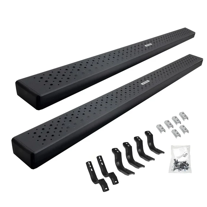 Go Rhino – HD OE Xtreme SideSteps w/Mounts – Text. Black – Titan Ext. Cab – 6863435180T