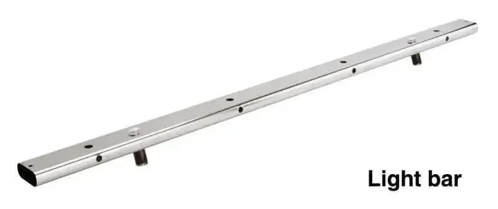 Go Rhino RHINO Bed Bar – Lite bar – Stainless