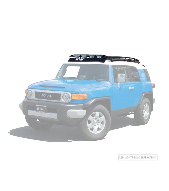 GOBI Stealth Rack w/ Multi-Light Setup: 07-14 FJ Cruiser – GTFJSTL