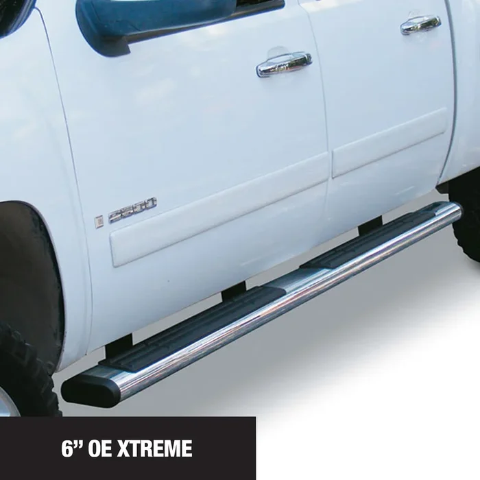 GoRhino 6 OE Xtreme Stainless SideSteps – 61 Long – Bars Only – 660061PS