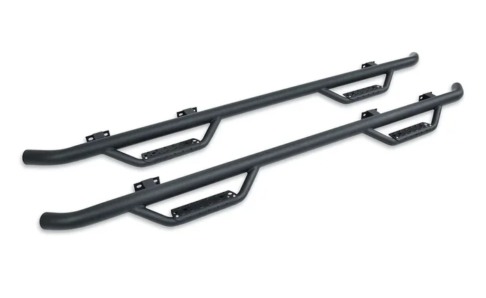 GoRhino DOMINATOR D2 Cab-Length SideSteps (Gasoline Trucks Only) – D24043T